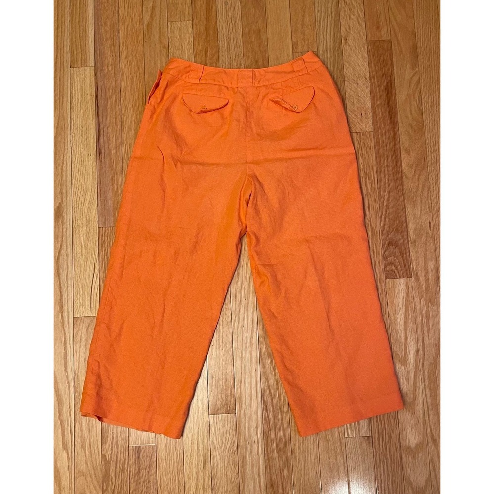 Talbots Petites Linen Pants- lined, size 8 - Picture 3 of 5